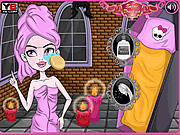 Play Draculaura s fangtastic makeover Game
