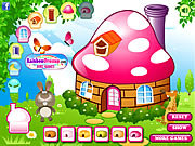 Play Decorate my mushroom house Game