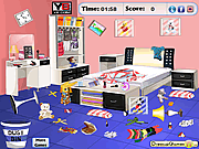 Play Messy bedroom decorating Game