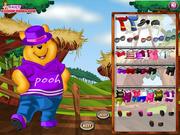 Play Pooh dress up Game