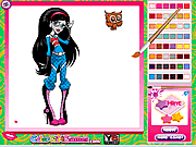 Play Monster high coloring Game