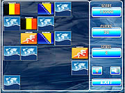 Play World flag memory-2 Game