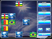 Play World flag memory-3 Game