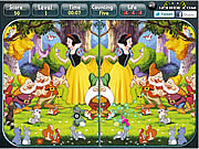 Play Snow white - spot the difference Game