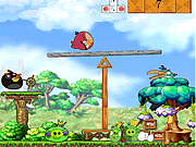 Play Angry birds balance Game