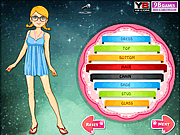 Play Fashion girl dress up game Game