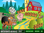 Play Hidden numbers sweet farm Game