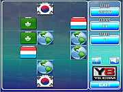 Play World flags memory game 9 Game