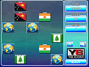 Play World flags memory 12 Game