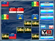Play World flags memory 14 Game