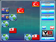 Play World flags memory 16 Game