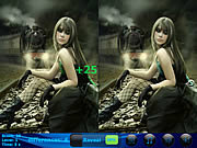 Play Mirage 5 differences Game