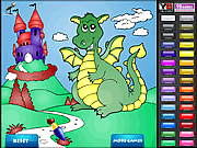 Play Dragoncastle coloring Game