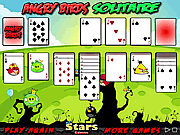 Play Angry birds solitaire Game