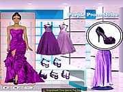 Play Purple prom shoes Game