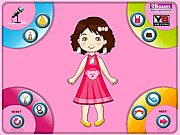 Play Bubbly girl dress up Game