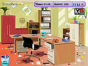 Play Office room cleaning Game