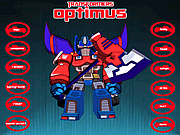 Play Optimus prime dressup Game
