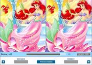 Play Disney princess find the difference Game