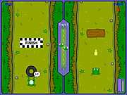 Play Frog race Game