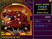Play Jurassic pinball Game