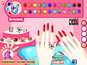 Play Cool summer nails Game