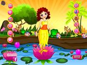 Play Lotus girl dressup Game