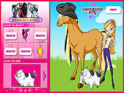 Play Horseland dress up Game