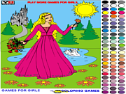 Princess coloring 2