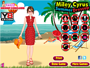 Miley cyrus dressup game