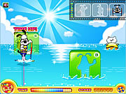 Play Puppy water skiing Game