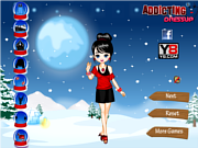 Play Fashion winter dress up Game
