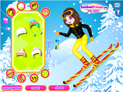 Play Skiing beauty Game