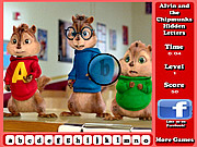 Play Alvin and the chipmunks hidden letters Game