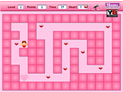 Play Happy valentines day-maze game Game