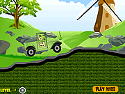 Play Ben 10 jeep race Game