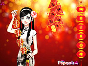 Play Chinese spring festival dress up Game