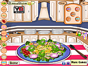 Play Chicken deluxe salad Game