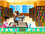 Play Lazy in the library Game