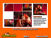 Play Wreck it ralph sliding puzzle Game