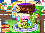 Play Candy shop decoration Game