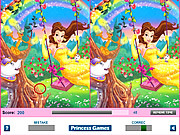 Play Disney princess 5 differences Game