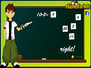 Play Ben 10 math game Game