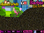 Play Barbie bike bike Game