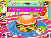 Play Delicious burger king Game