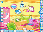 Play Hello kitty room creator Game