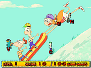 Play Phineas and ferb typing Game