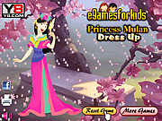 Play Princess mulan dress up Game