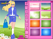 Play Barbie spring fashion Game