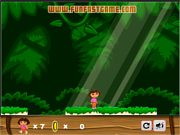 Play Dora the super treasure hunter Game